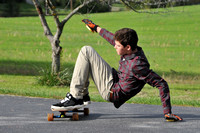 Clay's Skateboarding pictures\